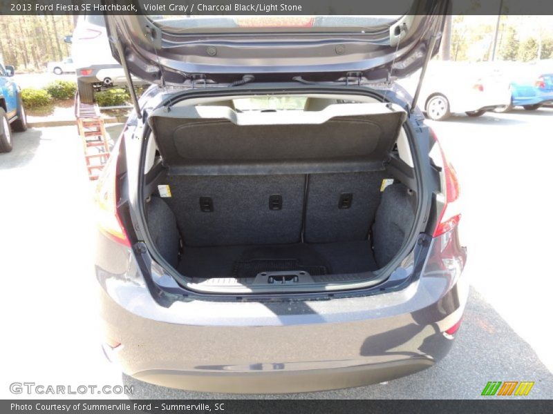 Violet Gray / Charcoal Black/Light Stone 2013 Ford Fiesta SE Hatchback