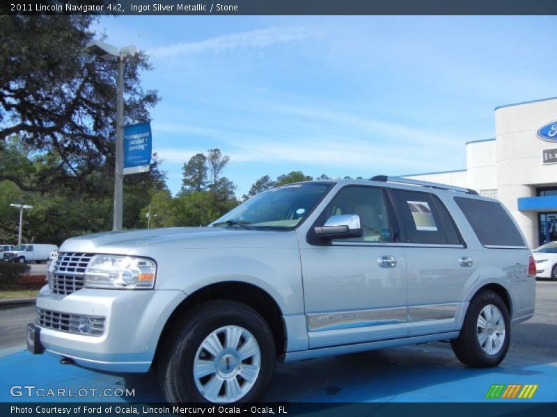 Ingot Silver Metallic / Stone 2011 Lincoln Navigator 4x2