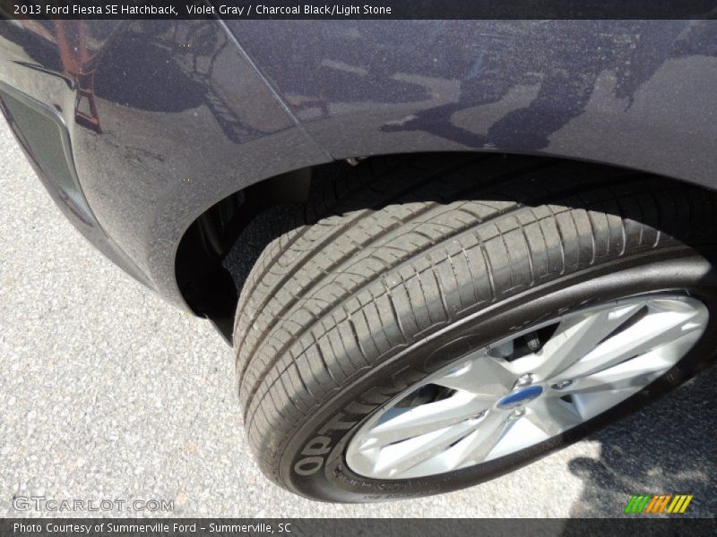Violet Gray / Charcoal Black/Light Stone 2013 Ford Fiesta SE Hatchback