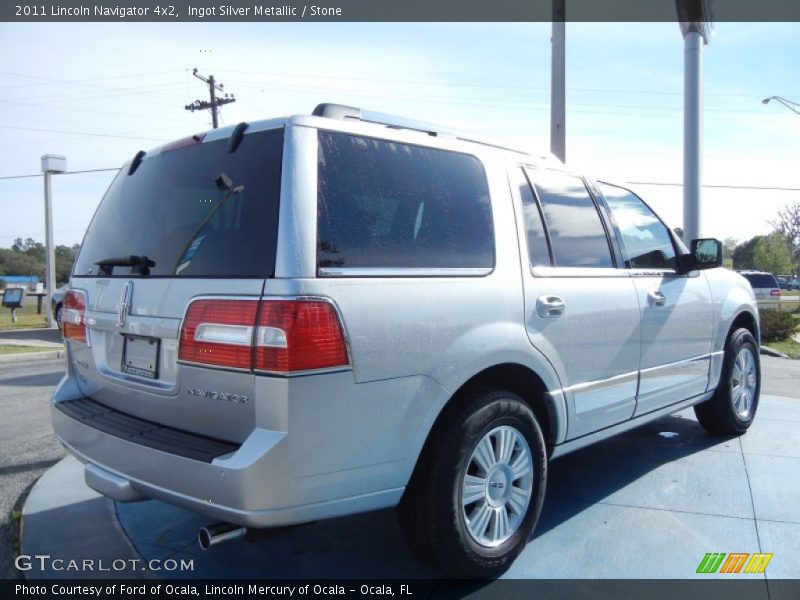 Ingot Silver Metallic / Stone 2011 Lincoln Navigator 4x2