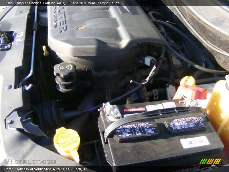 Butane Blue Pearl / Light Taupe 2005 Chrysler Pacifica Touring AWD