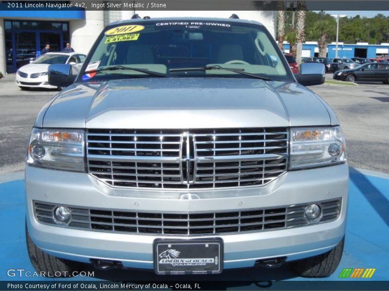 Ingot Silver Metallic / Stone 2011 Lincoln Navigator 4x2