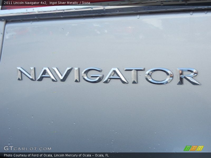 Ingot Silver Metallic / Stone 2011 Lincoln Navigator 4x2