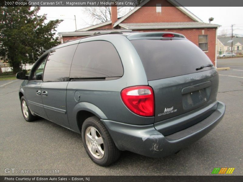 Magnesium Pearl / Medium Slate Gray 2007 Dodge Grand Caravan SXT