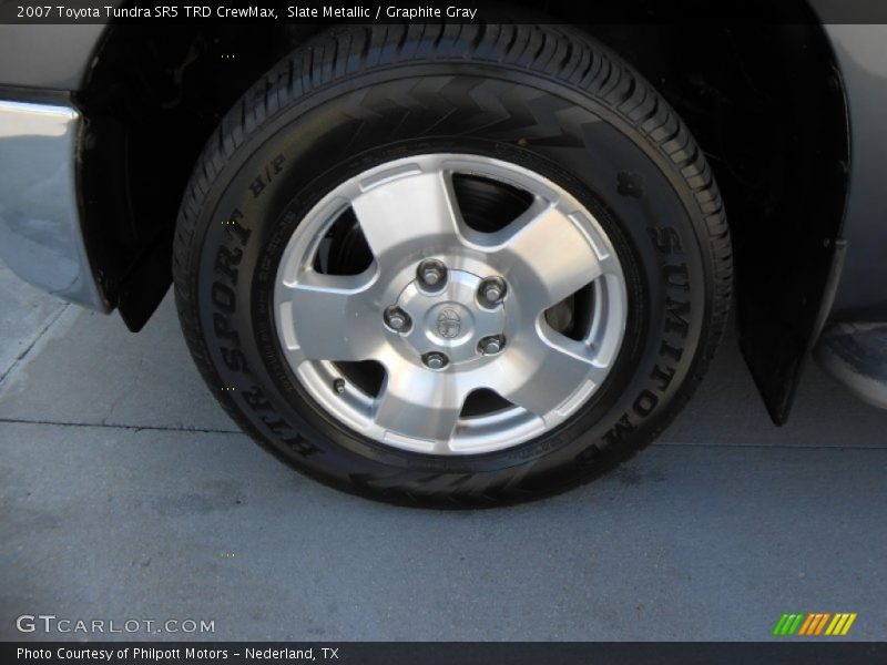 Slate Metallic / Graphite Gray 2007 Toyota Tundra SR5 TRD CrewMax