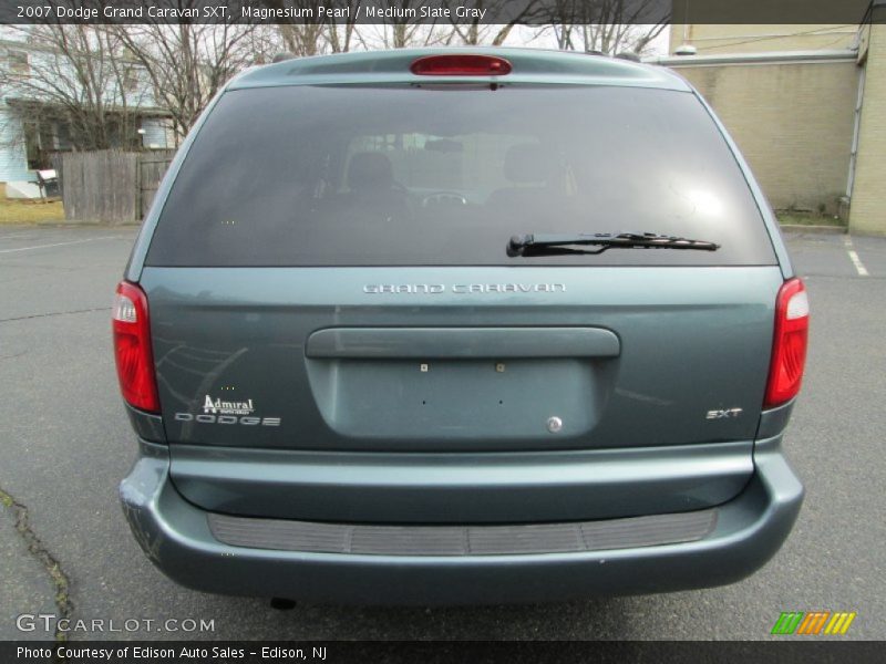 Magnesium Pearl / Medium Slate Gray 2007 Dodge Grand Caravan SXT