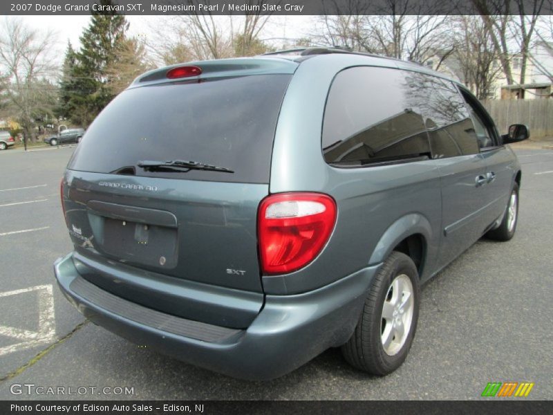 Magnesium Pearl / Medium Slate Gray 2007 Dodge Grand Caravan SXT