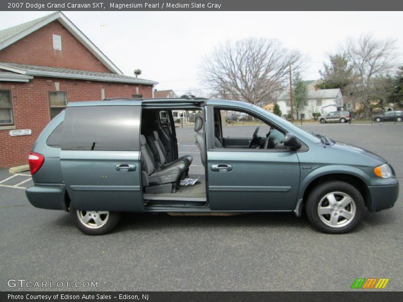 Magnesium Pearl / Medium Slate Gray 2007 Dodge Grand Caravan SXT