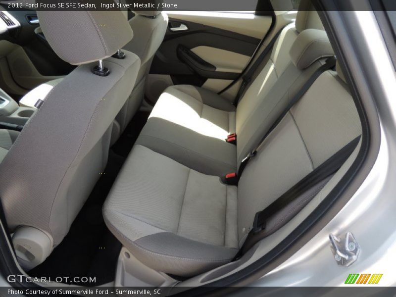 Ingot Silver Metallic / Stone 2012 Ford Focus SE SFE Sedan