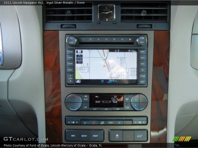Ingot Silver Metallic / Stone 2011 Lincoln Navigator 4x2