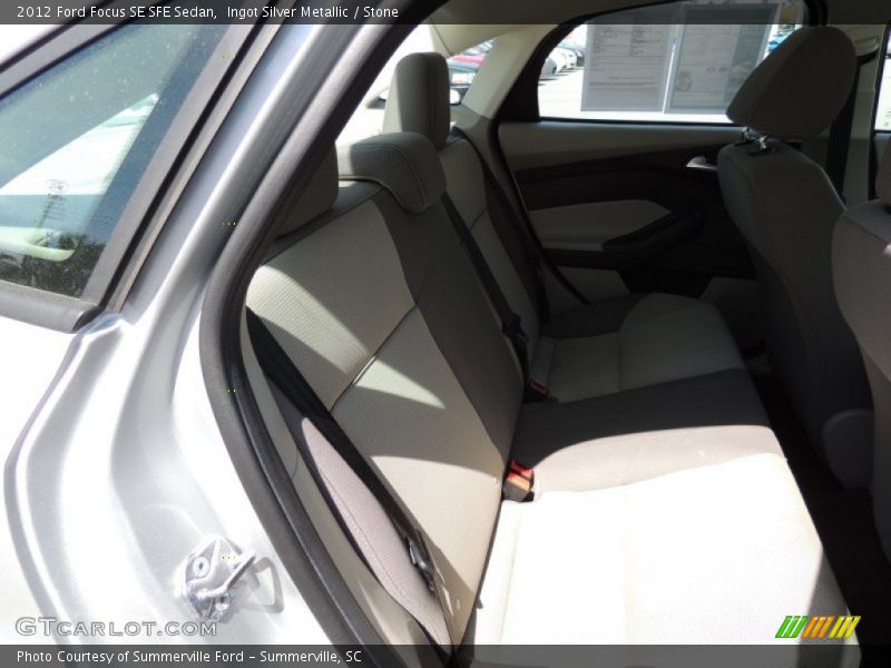 Ingot Silver Metallic / Stone 2012 Ford Focus SE SFE Sedan