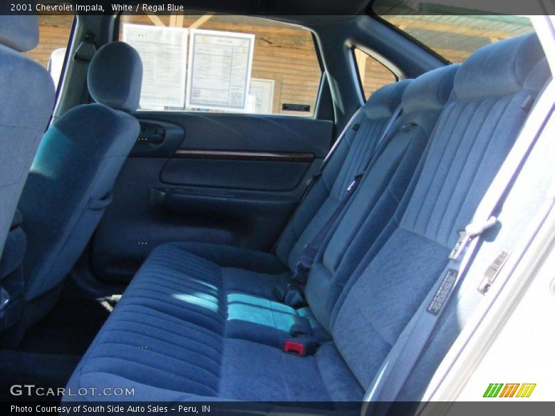Rear Seat of 2001 Impala 
