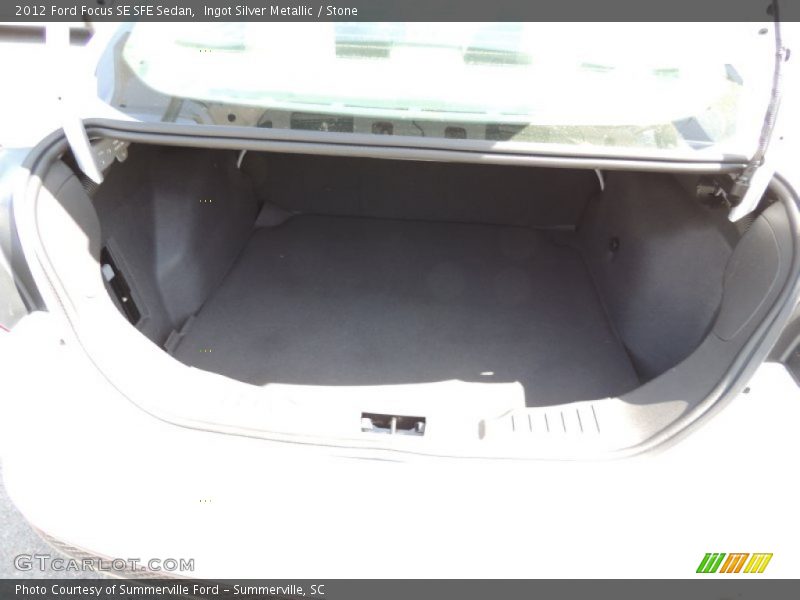 Ingot Silver Metallic / Stone 2012 Ford Focus SE SFE Sedan