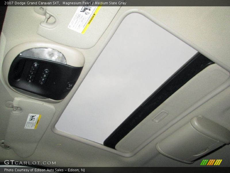Magnesium Pearl / Medium Slate Gray 2007 Dodge Grand Caravan SXT