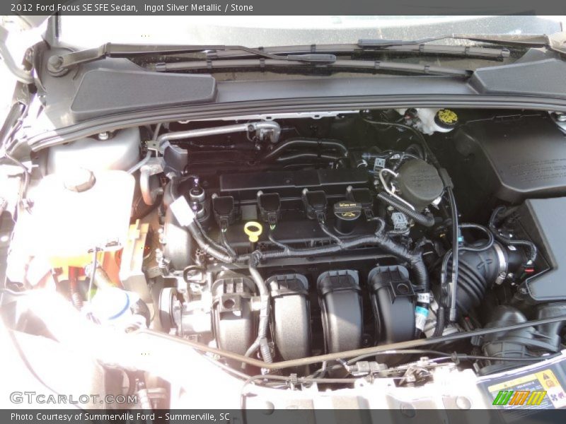 Ingot Silver Metallic / Stone 2012 Ford Focus SE SFE Sedan