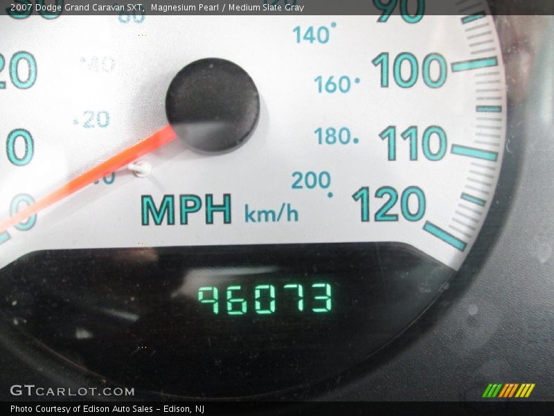 Magnesium Pearl / Medium Slate Gray 2007 Dodge Grand Caravan SXT