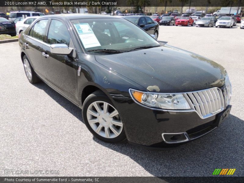 Tuxedo Black Metallic / Dark Charcoal 2010 Lincoln MKZ AWD