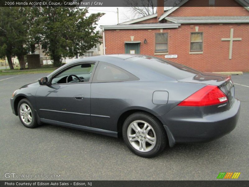 Graphite Pearl / Gray 2006 Honda Accord EX Coupe