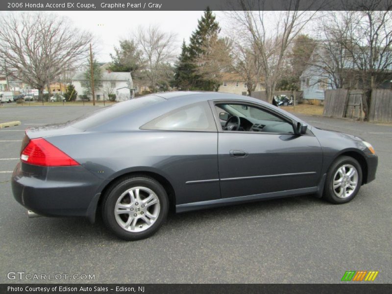 Graphite Pearl / Gray 2006 Honda Accord EX Coupe