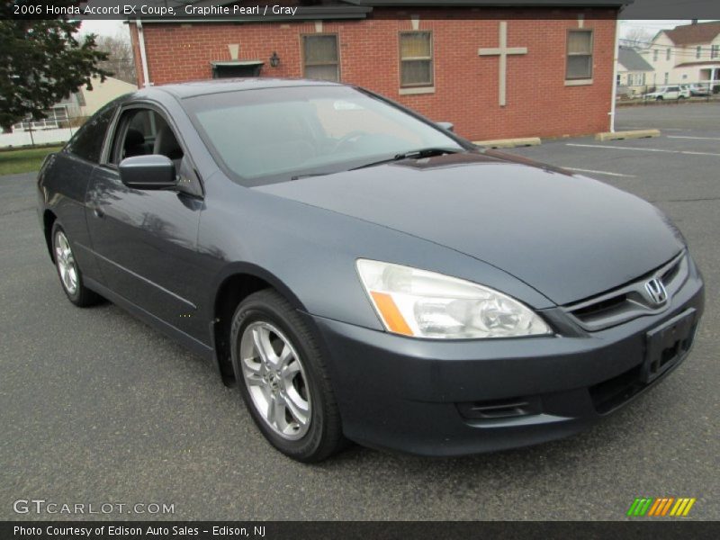 Graphite Pearl / Gray 2006 Honda Accord EX Coupe