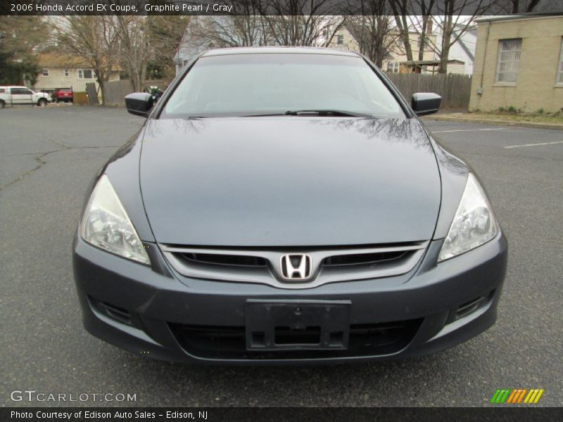 Graphite Pearl / Gray 2006 Honda Accord EX Coupe