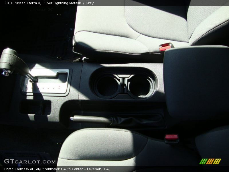 Silver Lightning Metallic / Gray 2010 Nissan Xterra X