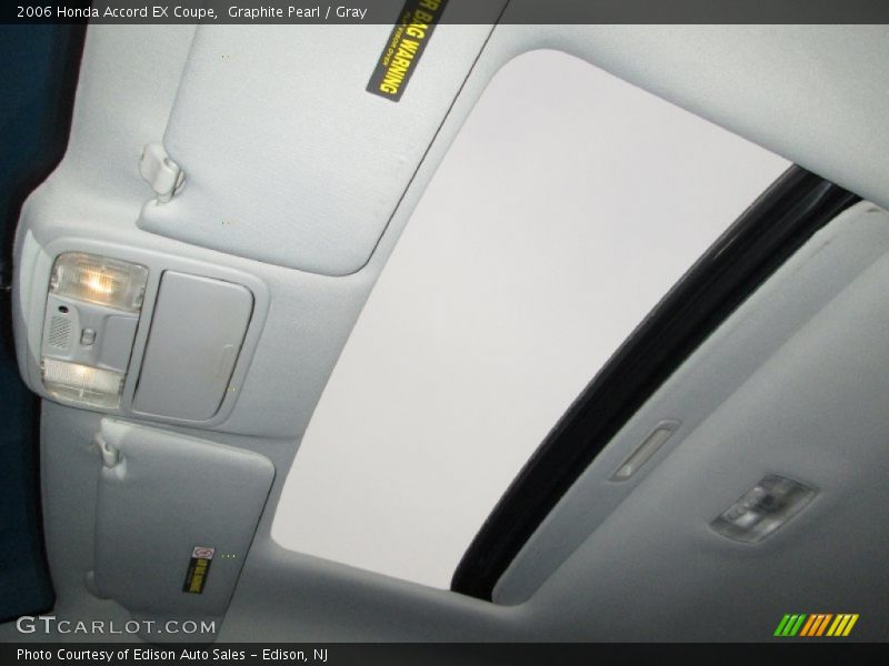 Sunroof of 2006 Accord EX Coupe