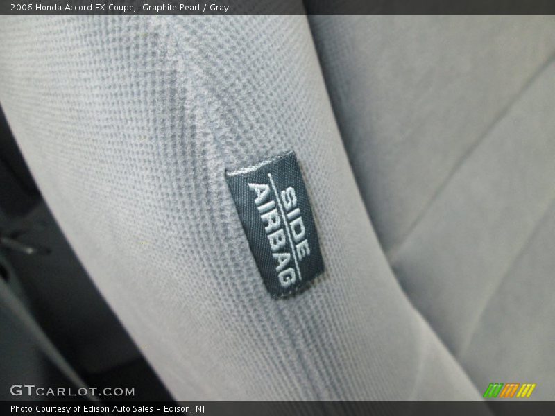 Graphite Pearl / Gray 2006 Honda Accord EX Coupe