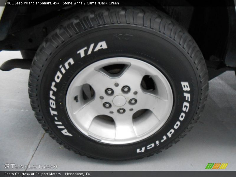  2001 Wrangler Sahara 4x4 Wheel