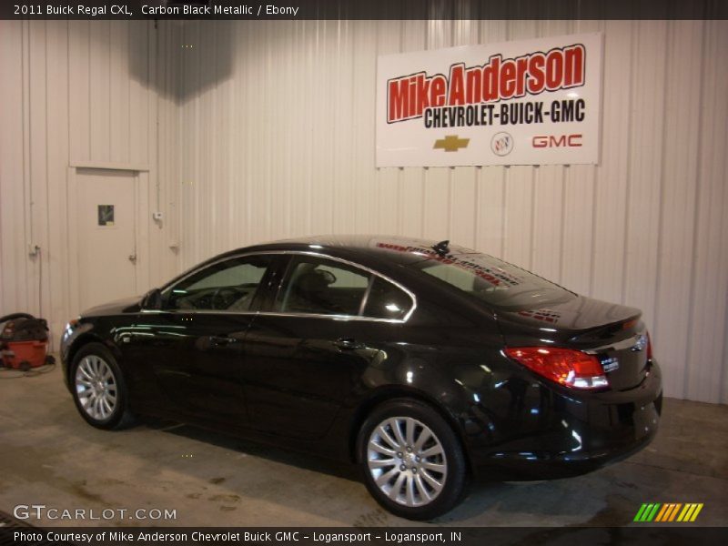 Carbon Black Metallic / Ebony 2011 Buick Regal CXL