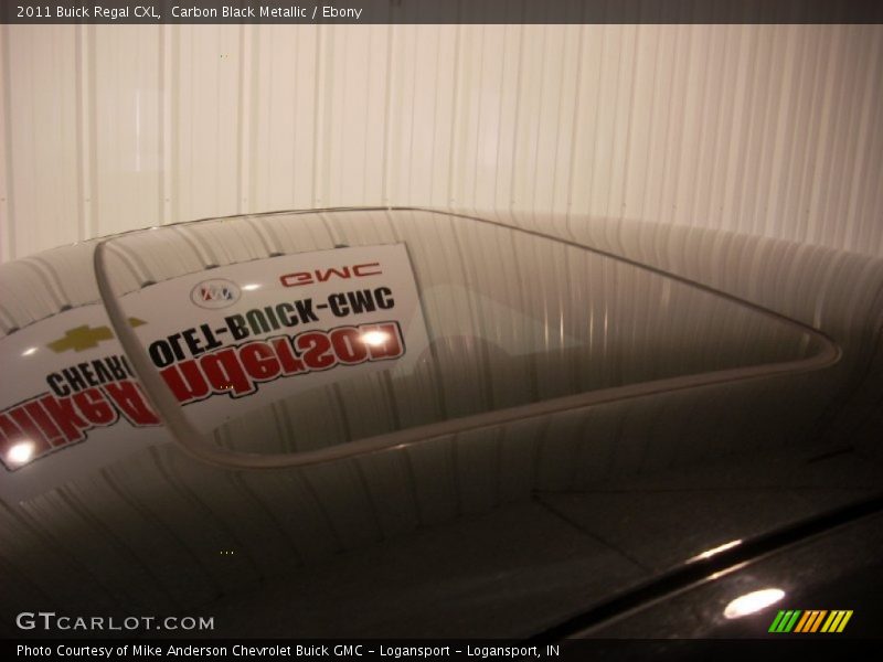 Carbon Black Metallic / Ebony 2011 Buick Regal CXL