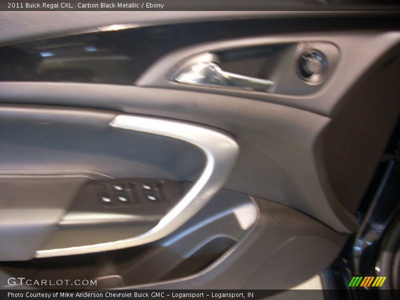 Carbon Black Metallic / Ebony 2011 Buick Regal CXL