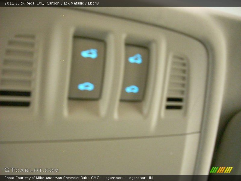 Carbon Black Metallic / Ebony 2011 Buick Regal CXL