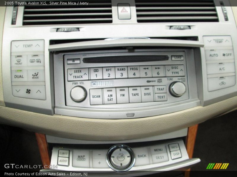 Controls of 2005 Avalon XLS