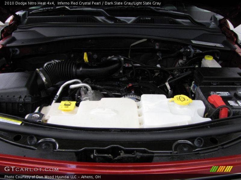 Inferno Red Crystal Pearl / Dark Slate Gray/Light Slate Gray 2010 Dodge Nitro Heat 4x4