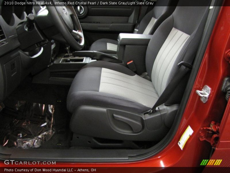 Inferno Red Crystal Pearl / Dark Slate Gray/Light Slate Gray 2010 Dodge Nitro Heat 4x4