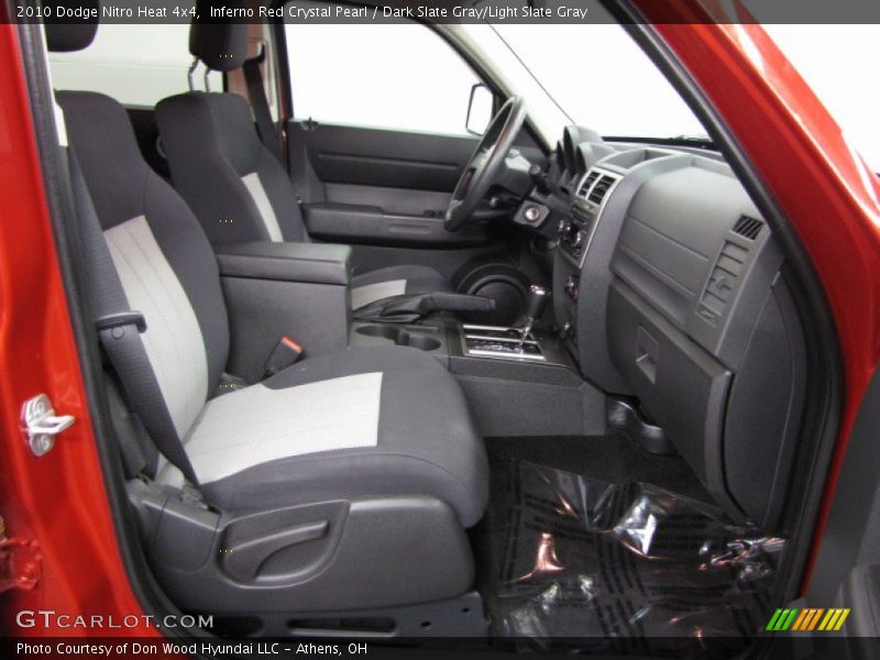 Inferno Red Crystal Pearl / Dark Slate Gray/Light Slate Gray 2010 Dodge Nitro Heat 4x4