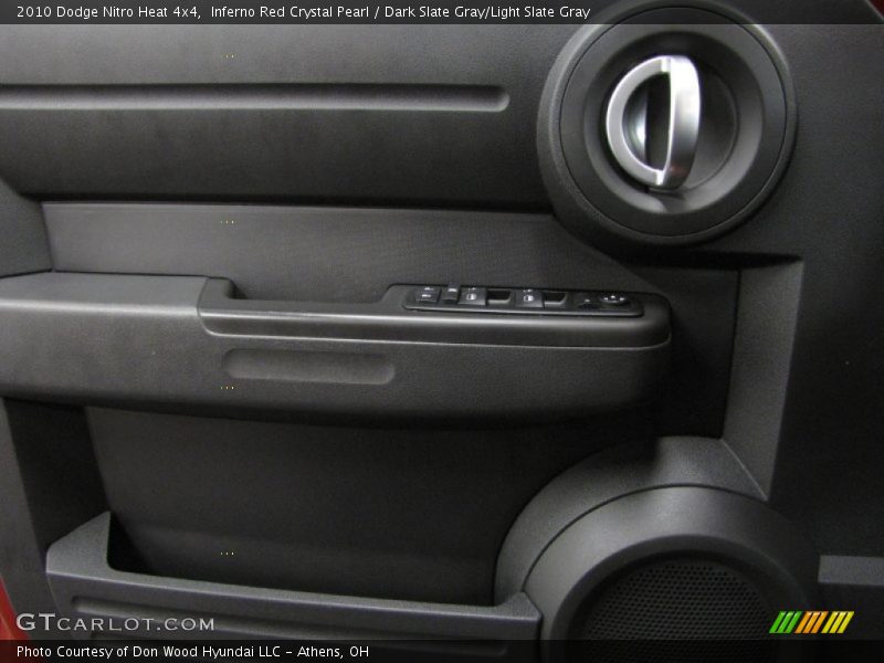 Inferno Red Crystal Pearl / Dark Slate Gray/Light Slate Gray 2010 Dodge Nitro Heat 4x4
