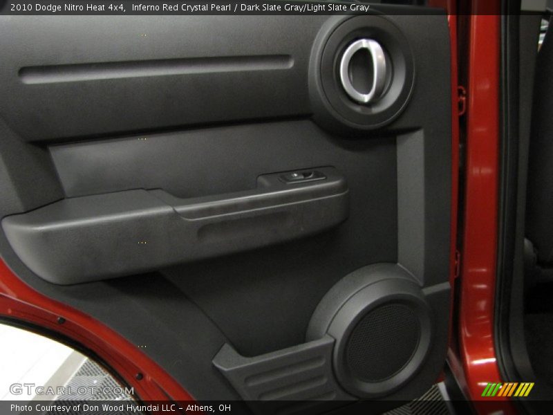 Inferno Red Crystal Pearl / Dark Slate Gray/Light Slate Gray 2010 Dodge Nitro Heat 4x4