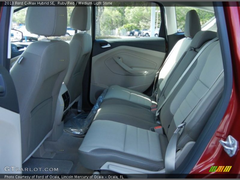 Ruby Red / Medium Light Stone 2013 Ford C-Max Hybrid SE