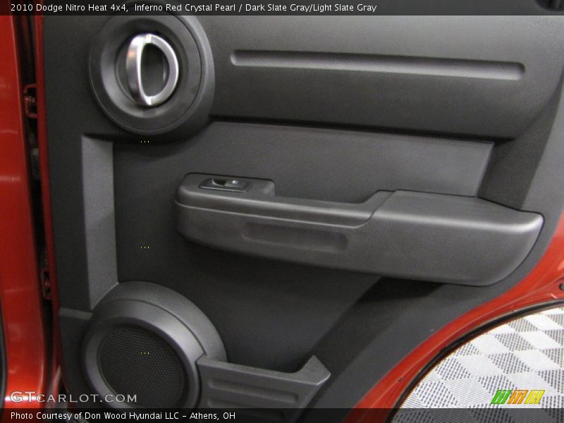 Inferno Red Crystal Pearl / Dark Slate Gray/Light Slate Gray 2010 Dodge Nitro Heat 4x4