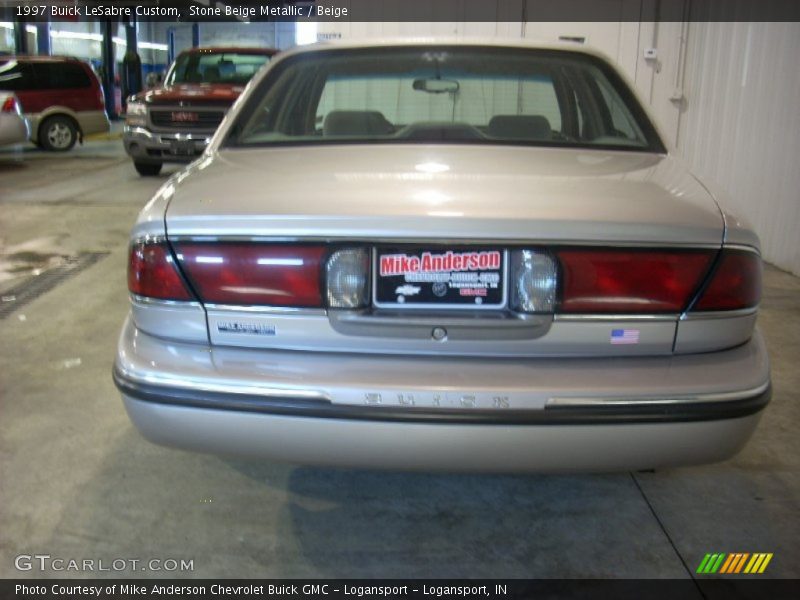 Stone Beige Metallic / Beige 1997 Buick LeSabre Custom