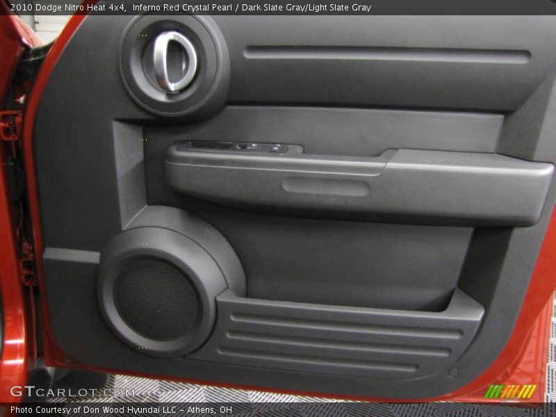 Inferno Red Crystal Pearl / Dark Slate Gray/Light Slate Gray 2010 Dodge Nitro Heat 4x4