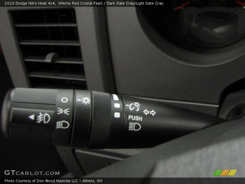 Inferno Red Crystal Pearl / Dark Slate Gray/Light Slate Gray 2010 Dodge Nitro Heat 4x4