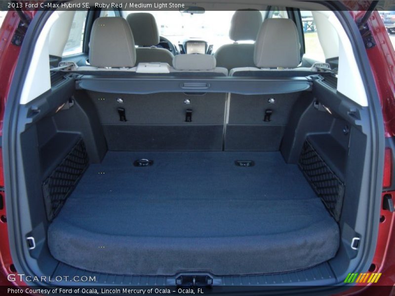 Ruby Red / Medium Light Stone 2013 Ford C-Max Hybrid SE
