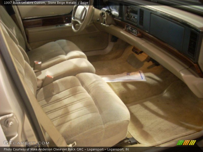 Stone Beige Metallic / Beige 1997 Buick LeSabre Custom