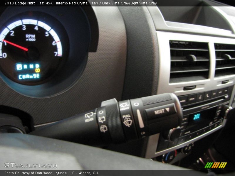 Inferno Red Crystal Pearl / Dark Slate Gray/Light Slate Gray 2010 Dodge Nitro Heat 4x4