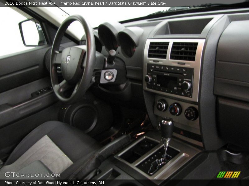 Inferno Red Crystal Pearl / Dark Slate Gray/Light Slate Gray 2010 Dodge Nitro Heat 4x4