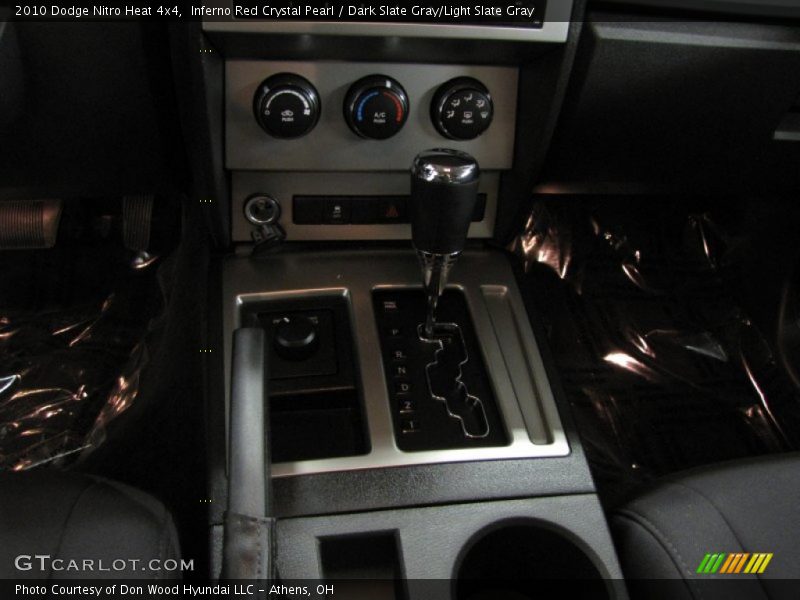 Inferno Red Crystal Pearl / Dark Slate Gray/Light Slate Gray 2010 Dodge Nitro Heat 4x4