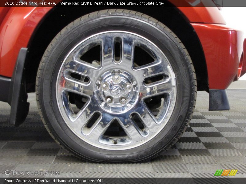 Inferno Red Crystal Pearl / Dark Slate Gray/Light Slate Gray 2010 Dodge Nitro Heat 4x4